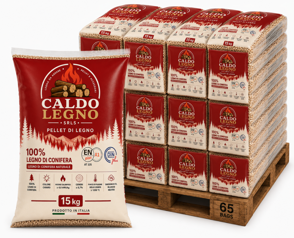 Home caldo legno pellets enplus a1 dinplus bancale 65 sacchi 15 kg