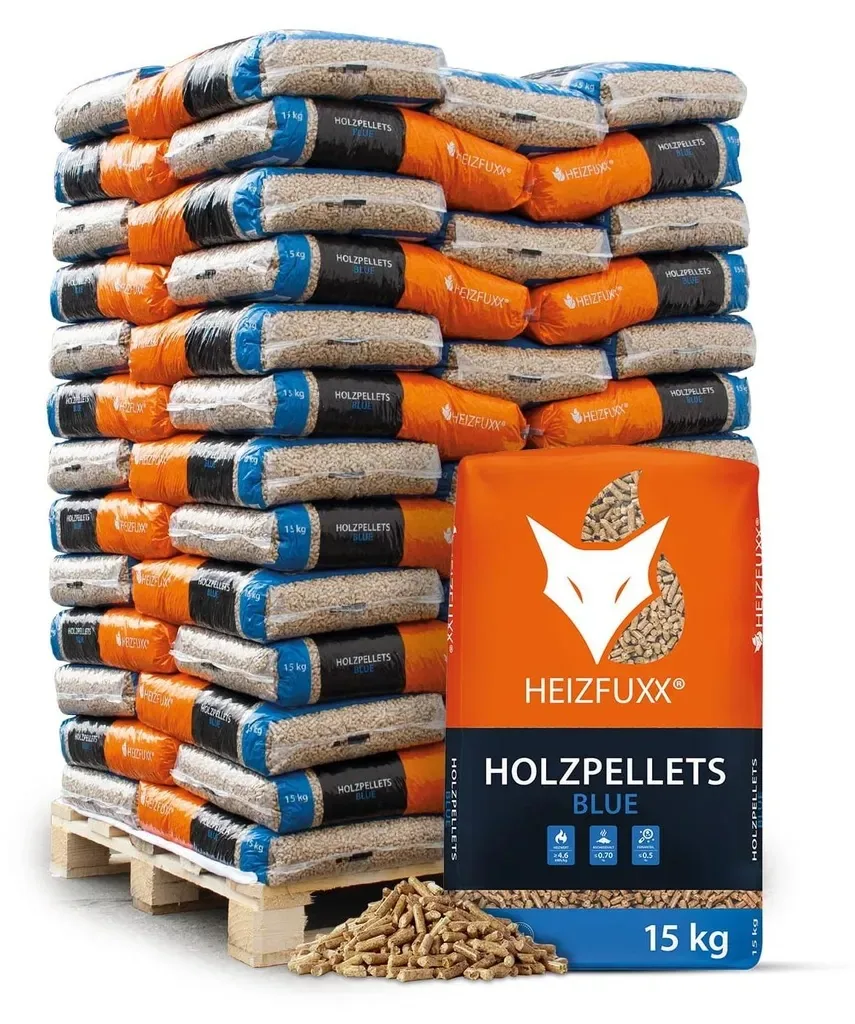 Home heizfuxx blue enplus a1 pellet di legno 6 mm – pallet 975 kg