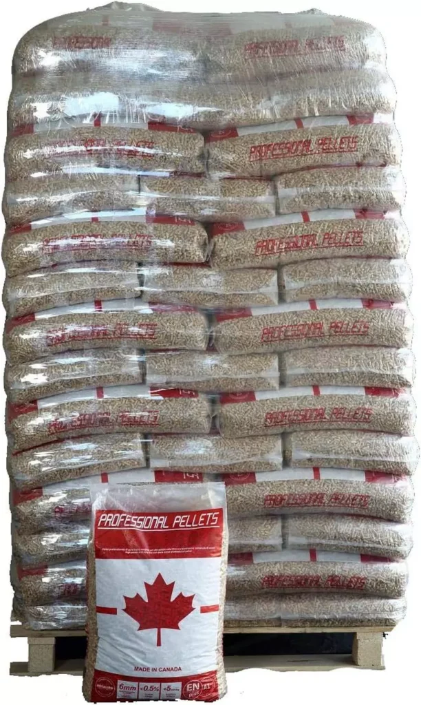 Home pellet professional canadese 15 kg bancale pellet 70 sacchi